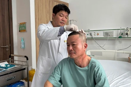 Bệnh nhân hồi phục sau ca ghép.