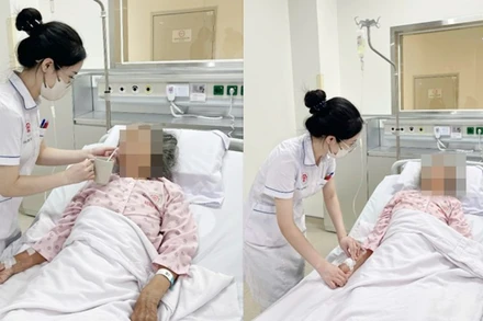 Bệnh nhân mắc sốt mò điều trị tại Bệnh viện Trung ương Quân đội 108.