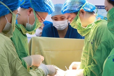 Sản phụ được phẫu thuật thành công, bảo toàn tính mạng cả mẹ và con. 