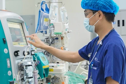 Hai bệnh nhi không qua khỏi do đuối nước. 