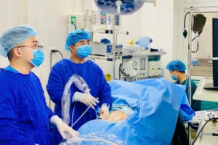 Bệnh viện phát triển các kỹ thuật chuyên sâu. (Ảnh: LÊ TẤN)