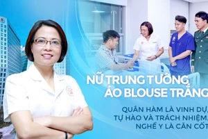 Nữ Trung tướng áo blouse trắng: "Quân hàm là vinh dự, tự hào và trách nhiệm; nghề y là căn cốt"