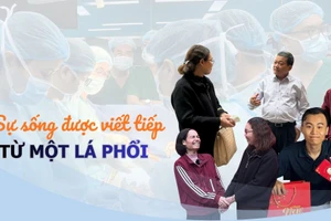 Sự sống được viết tiếp từ một lá phổi