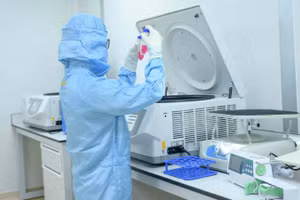 Phòng thí nghiệm tại Viện Nghiên cứu Tế bào gốc và Công nghệ Gene Vinmec, nơi triển khai nghiên cứu và phát triển các liệu pháp tế bào tiên tiến.