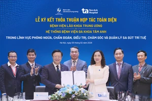 Hai đơn vị ký kết thỏa thuận hợp tác toàn diện.