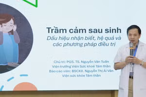 Phó Giáo sư, Tiến sĩ Nguyễn Văn Tuấn - Viện trưởng Viện Sức khỏe tâm thần Bạch Mai cho biết, trầm cảm sau sinh thường xuất hiện trong khoảng 6 tuần đầu sau sinh nhưng có thể kéo dài suốt thời kỳ hậu sản.