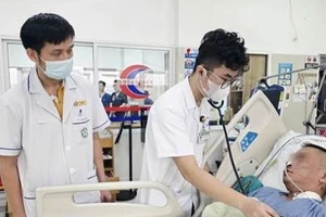 Bệnh nhân đã được can thiệp kịp thời qua cơn nguy kịch. 