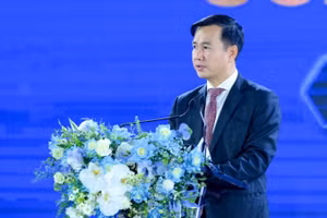 Thứ trưởng Khoa học và Công nghệ Bùi Thế Duy phát biểu.