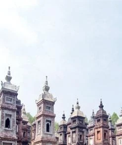 Ðộc đáo vườn tháp Bổ Ðà Sơn Môn