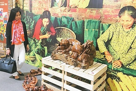 Một góc Triển lãm Con giáp của tôi - Lợn sung túc.