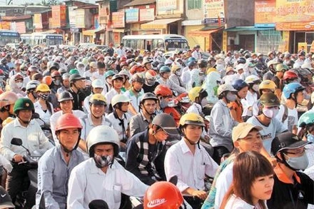 Tắc đường, kẹt xe là nỗi ám ảnh của cư dân đô thị. Ảnh: ĐỖ HỢP