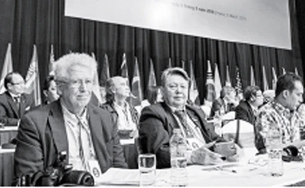 Hội nghị quốc tế quảng bá văn học Việt Nam, tháng 3-2015.