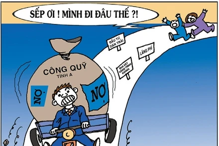 Tranh của họa sĩ TÍN NHƯỢNG.