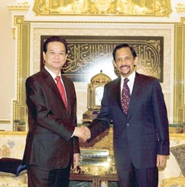 Thủ tướng Nguyễn Tấn Dũng thăm chính thức Brunei