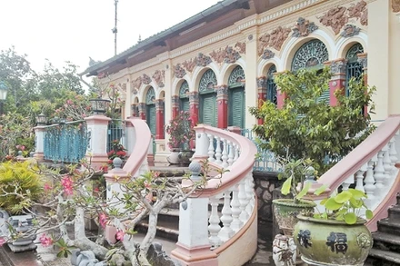 Một góc nhà cổ Bình Thủy.