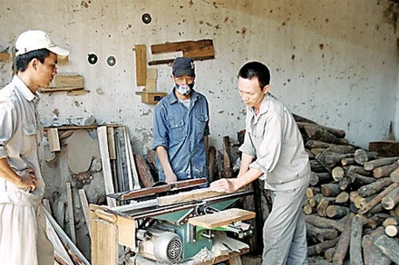 Ảnh trong bài: Học viên chăm chỉ lao động, cai nghiện.