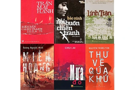 Một số tác phẩm văn học đề tài chiến tranh được đánh giá là thành công.