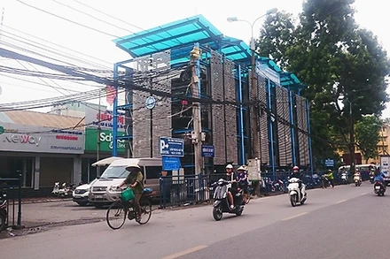 Thành phố chưa có nhiều điểm đỗ xe thông minh, hiện đại.