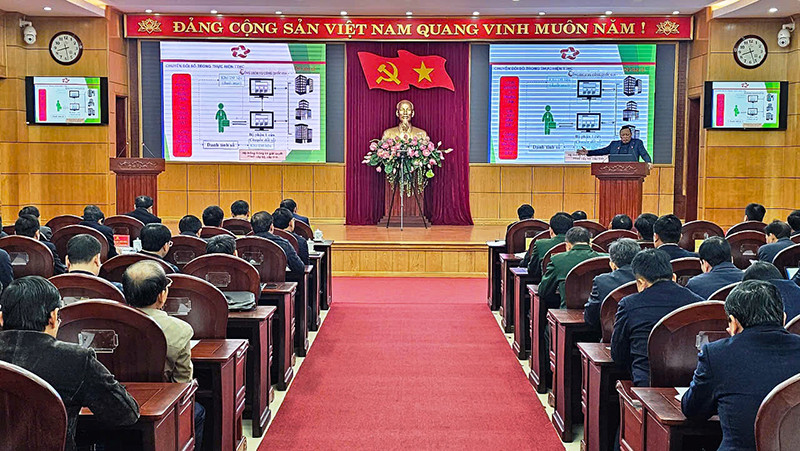 Quang cảnh hội nghị.