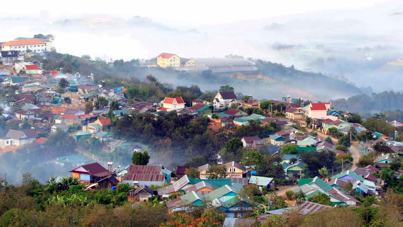  Chiều phố núi Đà Lạt.