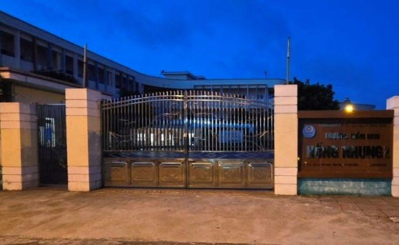 Trường mầm non tư thục Hồng Nhung (cơ sở 2) đặt tại xã Phú Xuân (thành phố Thái Bình), nơi sinh hoạt, học tập của cháu bé tử vong trên xe ô-tô ngày 29/5/2024.