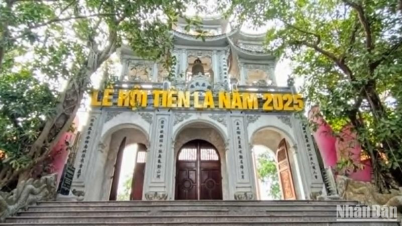 Lễ hội Tiên La được đưa vào danh mục di sản văn hóa phi vật thể quốc gia năm 2016.