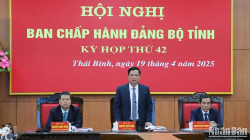 Bí thư Tỉnh ủy Thái Bình Nguyễn Khắc Thận cho biết, đây là Hội nghị hết sức dân chủ, lắng nghe, trao đổi thẳng thắn nhiều vấn đề mới, đặc biệt hệ trọng, mang tính lịch sử.