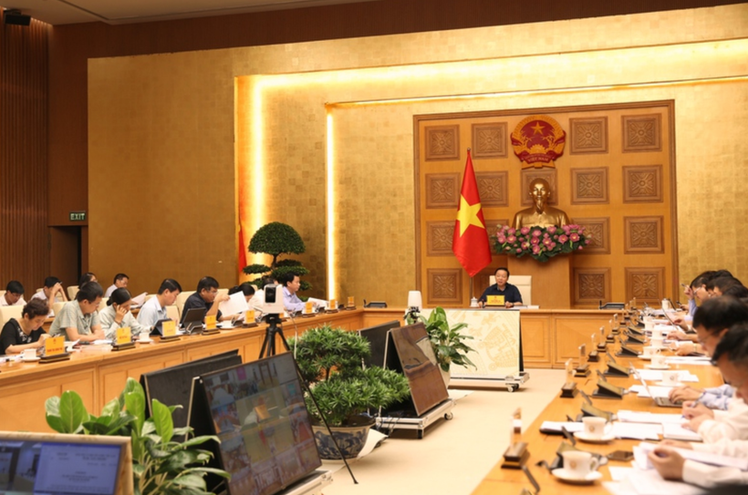 Quang cảnh cuộc họp. (Ảnh: VGP)