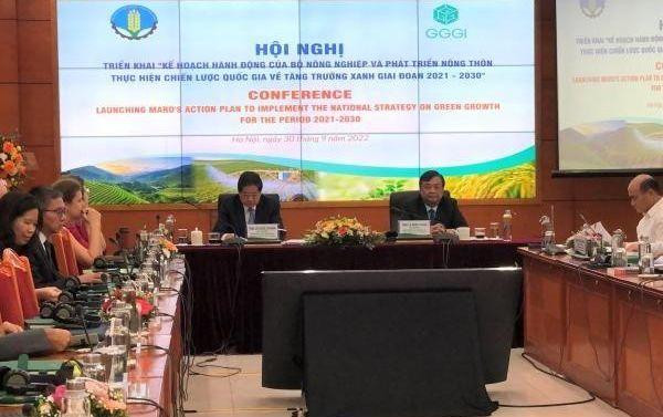 Quang cảnh hội nghị. (Ảnh: Cổng thông tin Bộ Nông nghiệp và PHát triển nông thôn)