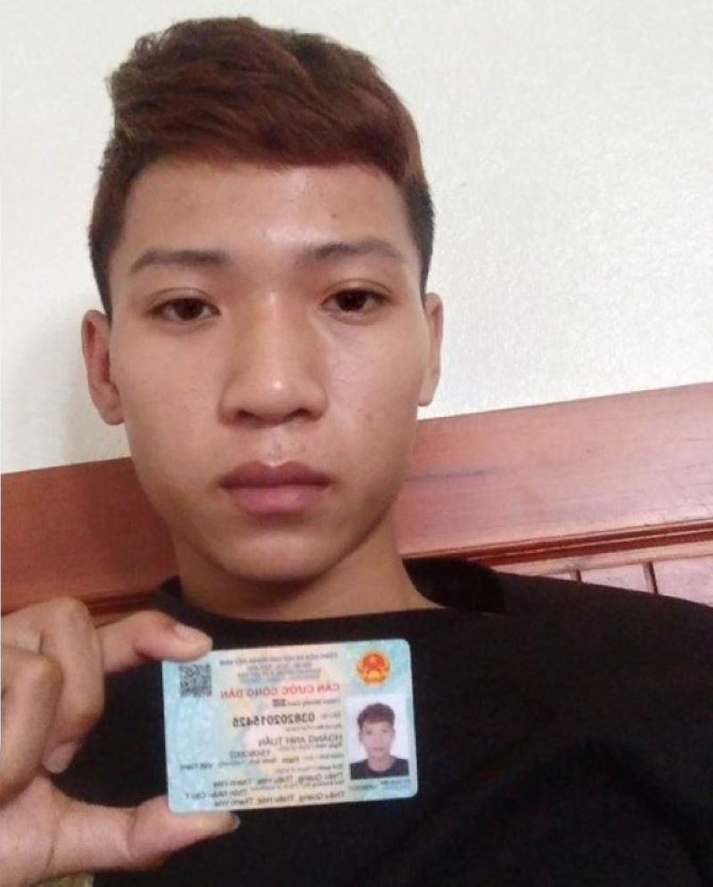Đối tượng Hoàng Anh Tuấn. (Ảnh: Công an cung cấp)