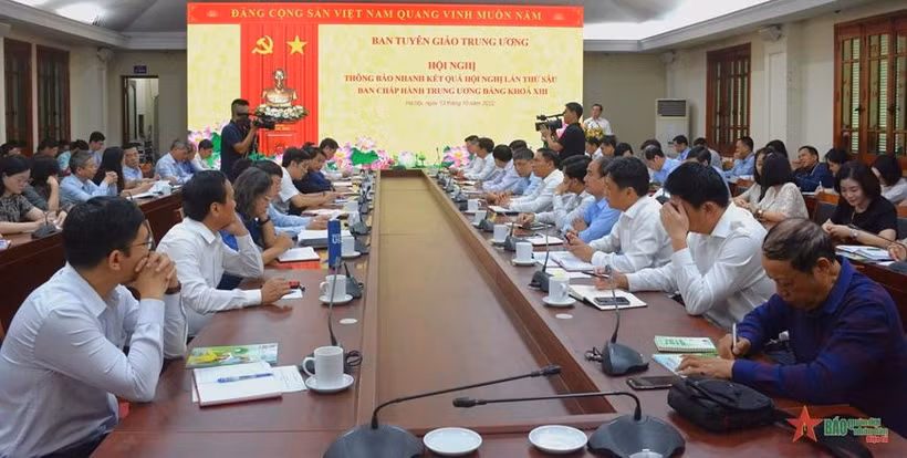 Quang cảnh Hội nghị. (Ảnh: Báo Quân đội nhân dân)