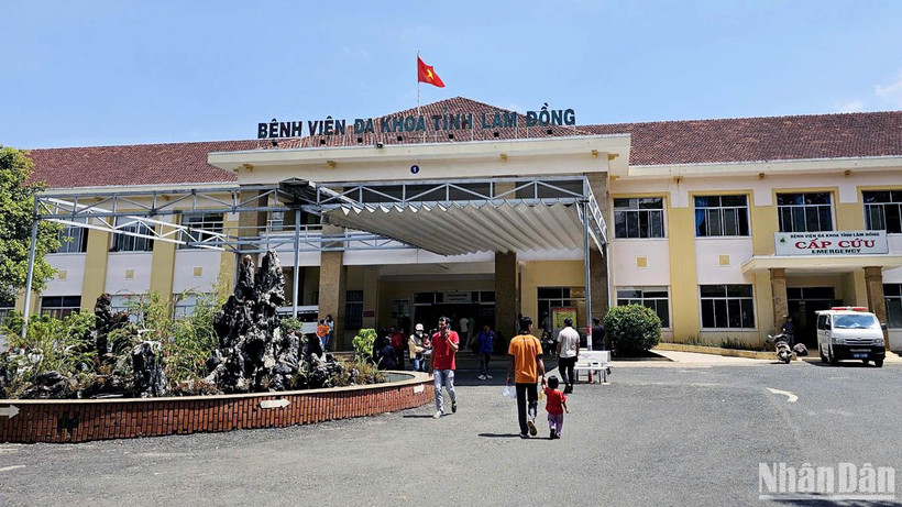Bệnh viện đa khoa tỉnh Lâm Đồng.