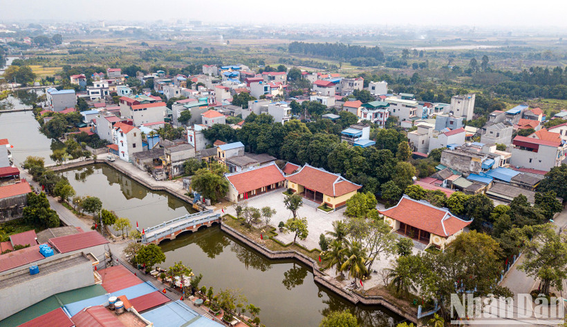 Khu lưu niệm Tổng Bí thư Nguyễn Văn Linh tọa lạc trong khuôn viên với tổng diện tích 4.685m2 tại huyện Yên Mỹ. Ảnh: Thành Đạt