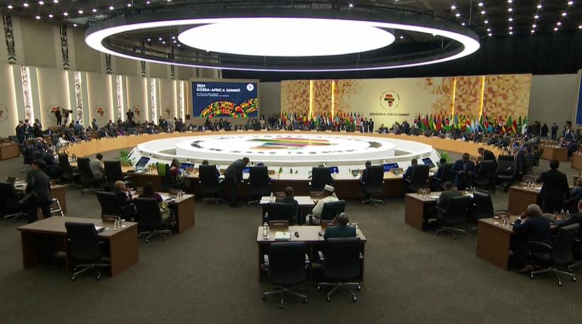 Hội nghị thượng đỉnh châu Phi-Hàn Quốc. (Ảnh: VOV)