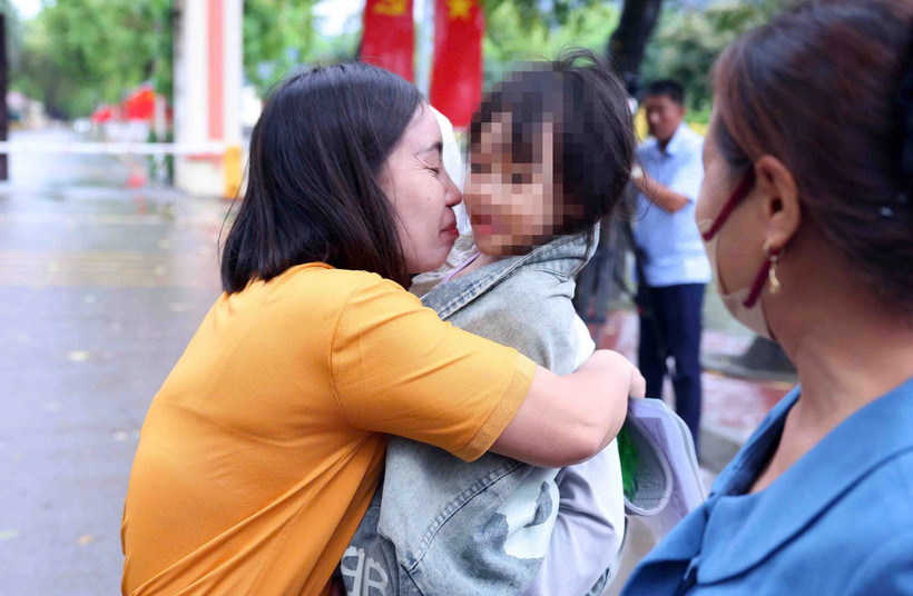 Niềm vui ngày về. (Ảnh: Kiên Phạm)