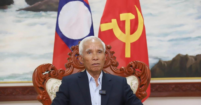 Ông Khamphanh Pheuiyavong, Bí thư Trung ương Đảng, Trưởng ban Tuyên huấn Trung ương Đảng Nhân dân cách mạng Lào. (Ảnh: TTXVN)