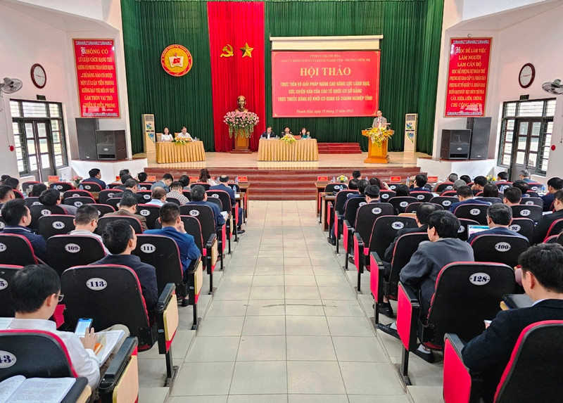 Quang cảnh Hội thảo.