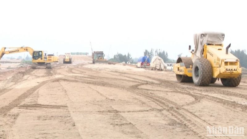 Nhiều dự án ở huyện Tiền Hải có tiến độ thu hồi đất, chi trả tiền giải phóng mặt bằng cho người dân nhanh gọn, kịp thời.