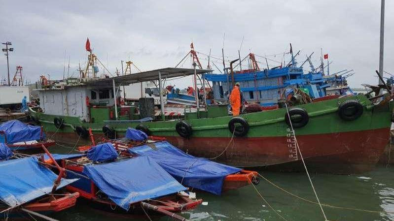 Ảnh minh họa: Đưa các tàu thuyền cùng ngư dân vào bờ tránh trú bão an toàn. (Nguồn: VGP)