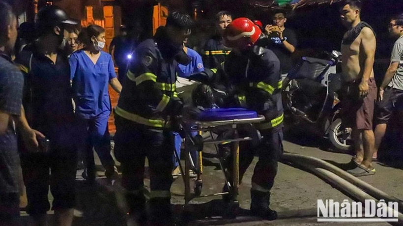 Ước tính số tiền chi trả bảo hiểm khoảng 10,3 tỷ đồng cho vụ cháy chung cư mini ở Khương Hạ.