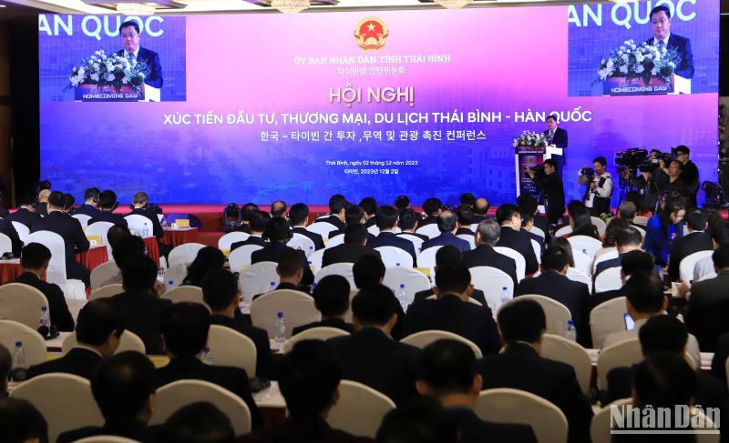 Nhiều chính khách, nhà đầu tư tiềm năng của Hàn Quốc rất quan tâm đến môi trường thu hút đầu tư thông thoáng, hấp dẫn của tỉnh Thái Bình.