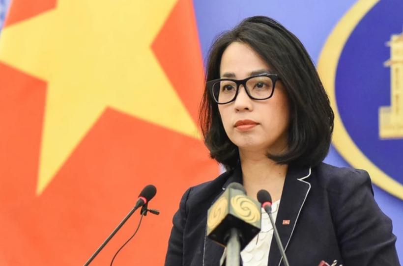 Người phát ngôn Bộ Ngoại giao Việt Nam Phạm Thu Hằng.
