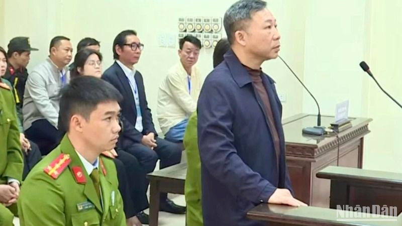 Bị cáo Lưu Bình Nhưỡng.