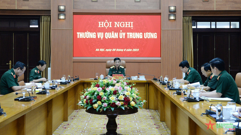Quang cảnh hội nghị. (Ảnh: Báo Quân đội nhân dân)