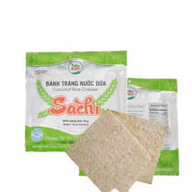 Bánh tráng nước cốt dừa Sachi