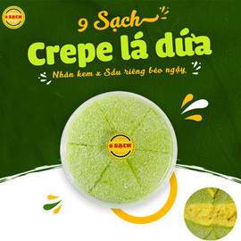 Bánh sầu riêng Phú Sĩ lá dứa 9 Sạch