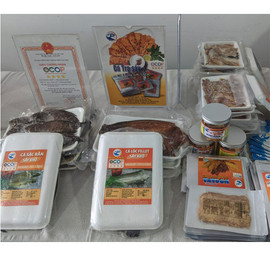 Cá lóc phi-lê sấy khô 