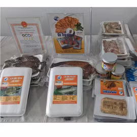 Cá lóc phi-lê sấy khô 