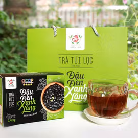 Trà túi lọc đậu đen xanh lòng Chiêm Hóa 