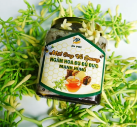 Mật ong ngâm hoa đu đủ đực Mạnh Hùng